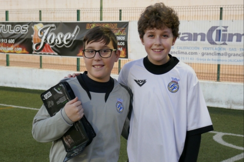 Antonio Boyer Albert y Javier Segura Ibañez entrenamiento oficial con la Seleccion Valenciana Sub-12 Alevin de Futbol 1