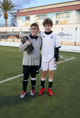 Antonio Boyer Albert y Javier Segura Ibañez entrenamiento oficial con la Seleccion Valenciana Sub-12 Alevin de Futbol 2
